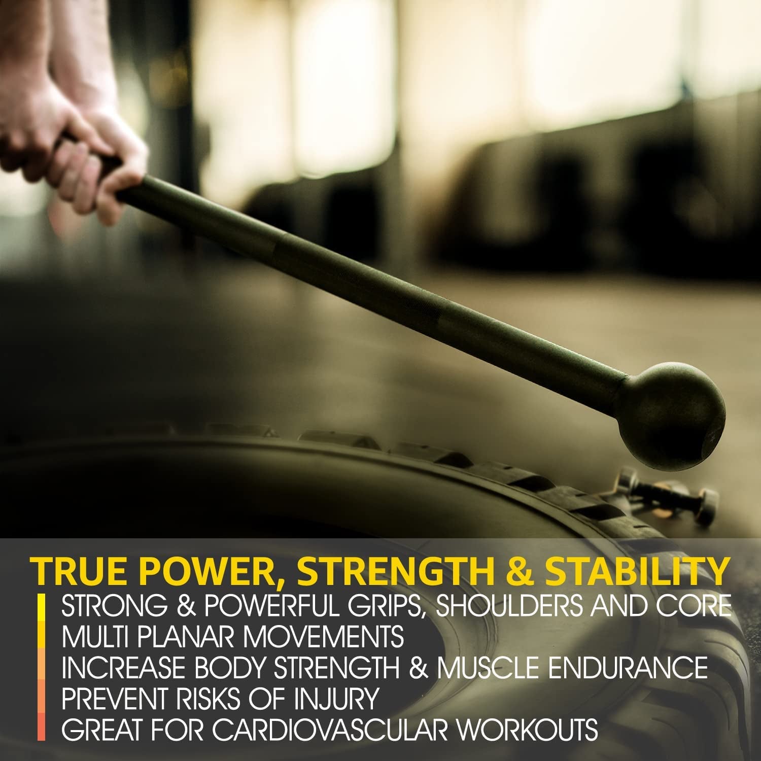 Maza de Acero de Entrenamiento Funcional - 15lbs