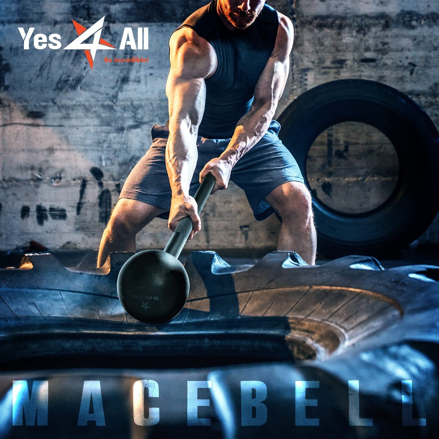 Maza de Acero de Entrenamiento Funcional - 15lbs
