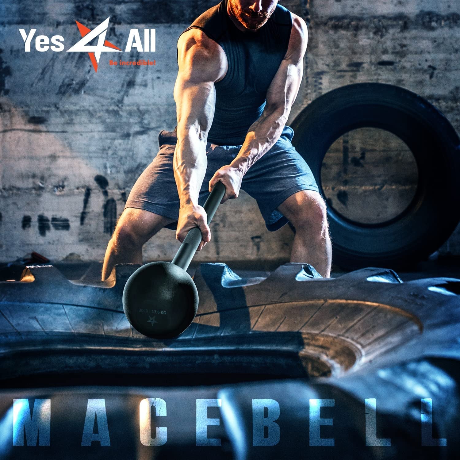 Maza de Acero de Entrenamiento Funcional - 15lbs