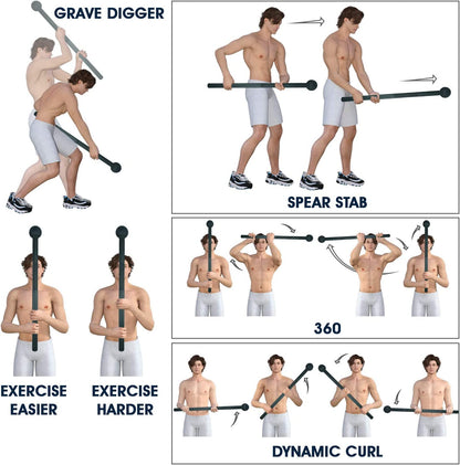 Maza de Acero de Entrenamiento Funcional - 15lbs